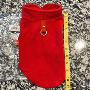 Bundle. 2 Dog red sweaters size Sm